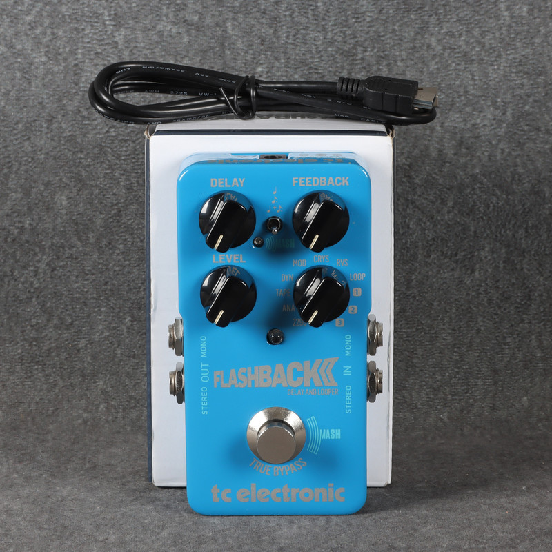 TC Electronic Flashback II Delay and Looper Pedal - 2nd Hand