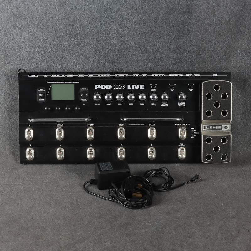 Line 6 POD X3 Live Multi-FX Pedal - 2nd Hand