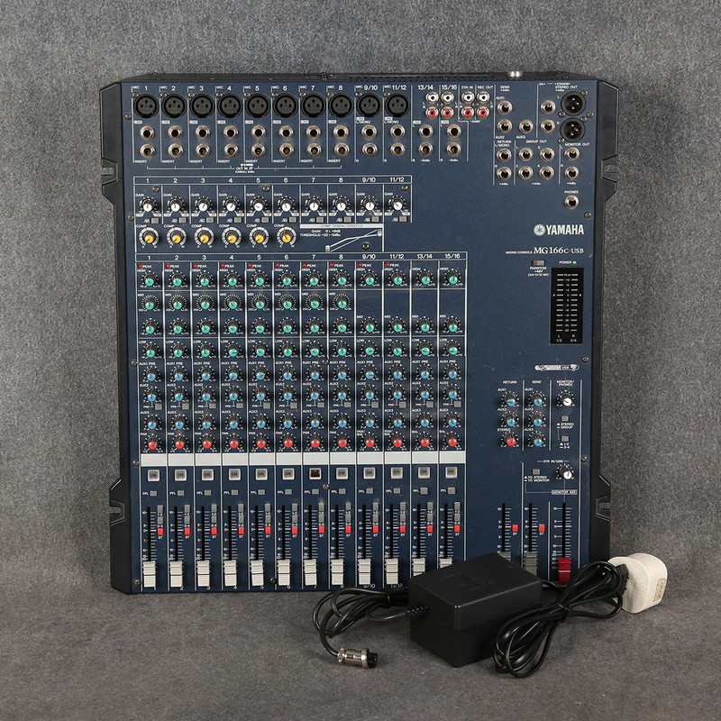 Yamaha MG166C-USB Analogue Mixer - 2nd Hand