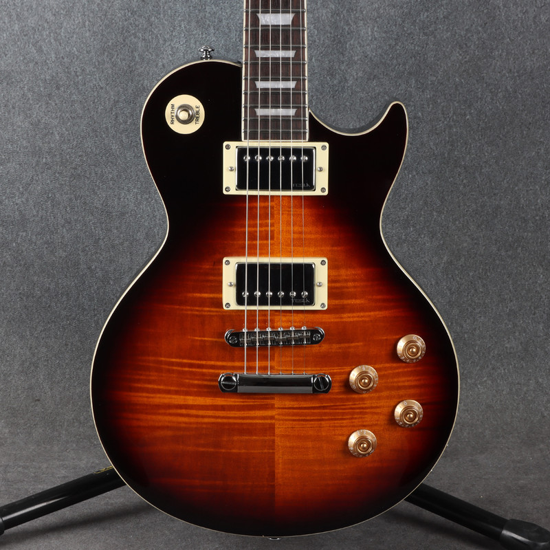 Harley Benton SC-550 II Deluxe - Faded Tobacco Flame - 2nd Hand