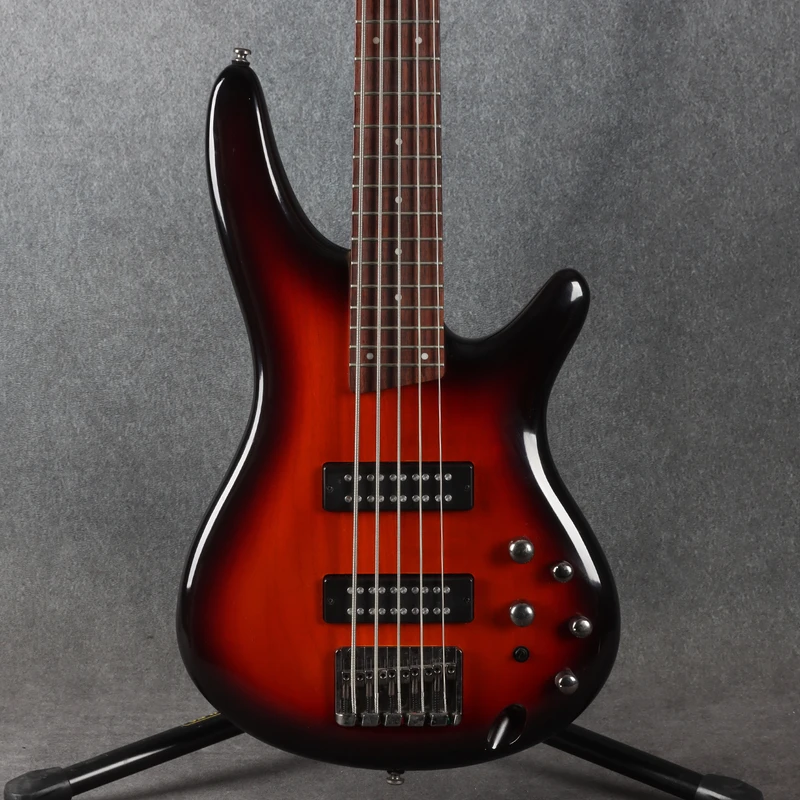 Ibanez SR375E 5-String Bass - Aged Whiskey Burst - 2nd Hand