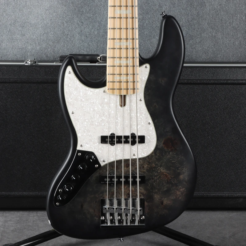Sire Marcus Miller V7 Ash Left Handed 5-String Bass Trans Black Satin - 2nd Hand