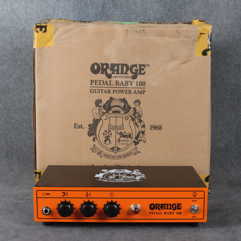 Orange Pedal Baby 100 Guitar Power Amp - 2nd Hand