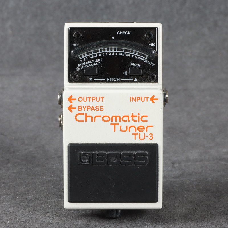 Boss Chromatic Tuner TU-3 Pedal - 2nd Hand