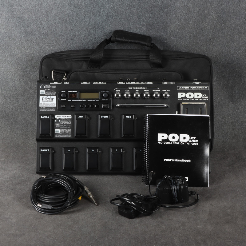 Line 6 POD XT Live Multi FX Pedal - 2nd Hand