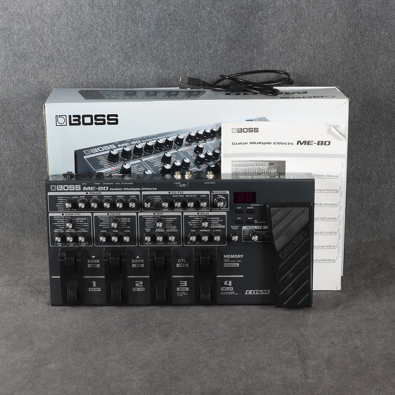 Boss ME-80 Multi-FX Pedal - 2nd Hand