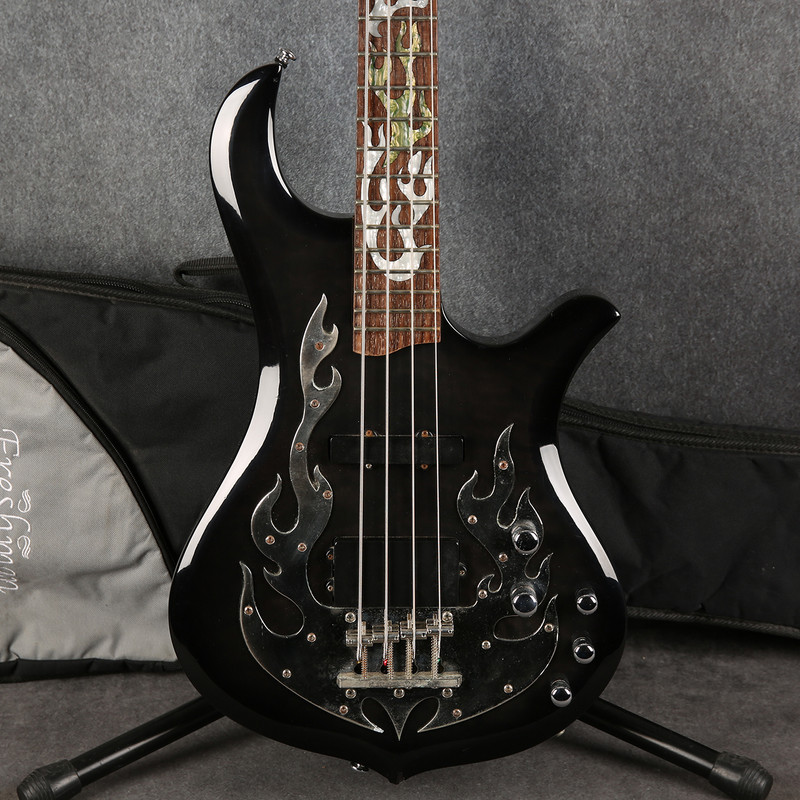 Traben Phoenix 4 String Bass - Trans Black - 2nd Hand