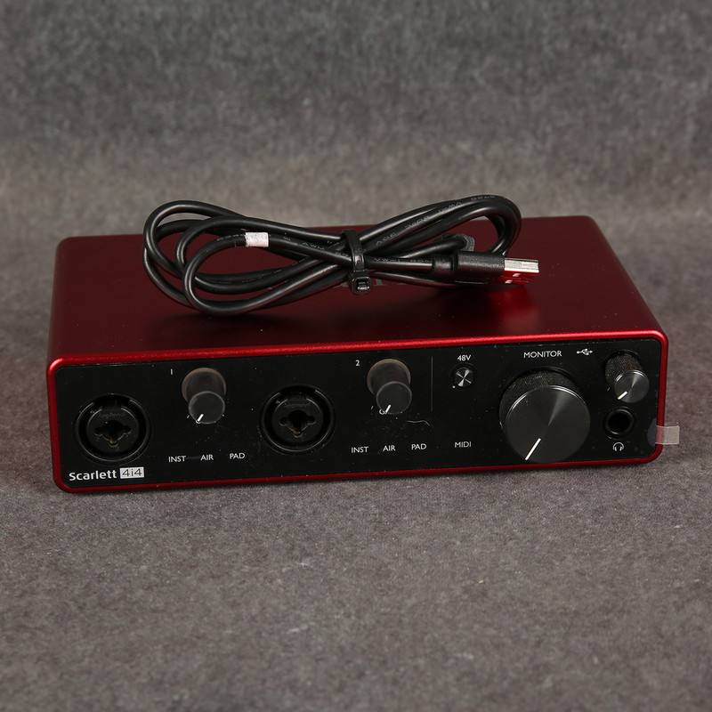 Focusrite Scarlett 4i4 Audio Interface Gen 3 - 2nd Hand