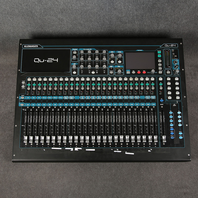 Allen & Heath QU-24 Digital Mixer - Chrome Edition - 2nd Hand
