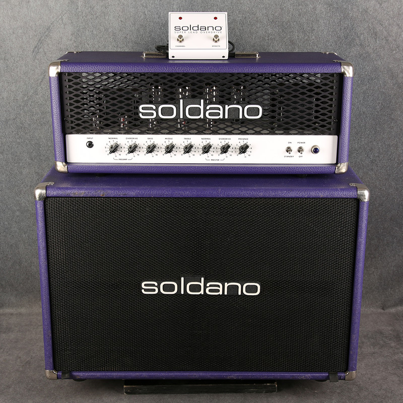 Soldano Hot Rod 100 Plus XL & Matching 2x12 Cab **COLLECTION ONLY** - 2nd Hand
