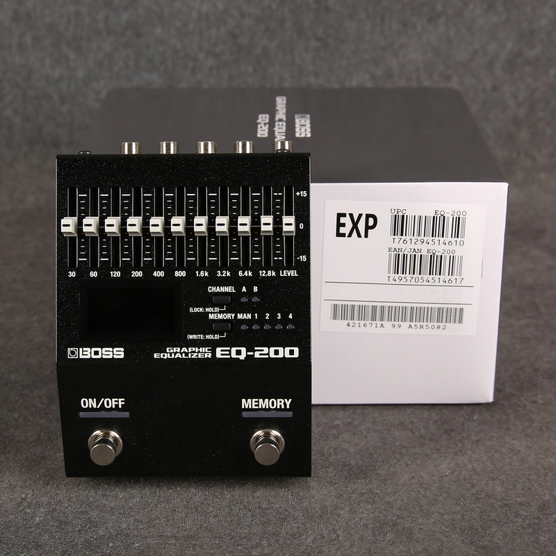 Boss EQ-200 Programmable Graphic Equalizer - 2nd Hand