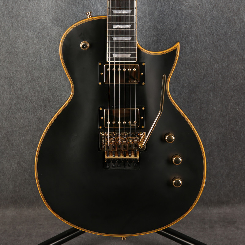 Harley Benton SC-Custom III FR - Vintage Matte Black - 2nd Hand