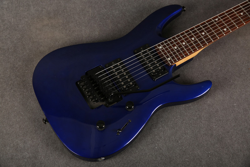 Kramer 7 String Electric Guitar Blue 2nd Hand | Rich Tone Music