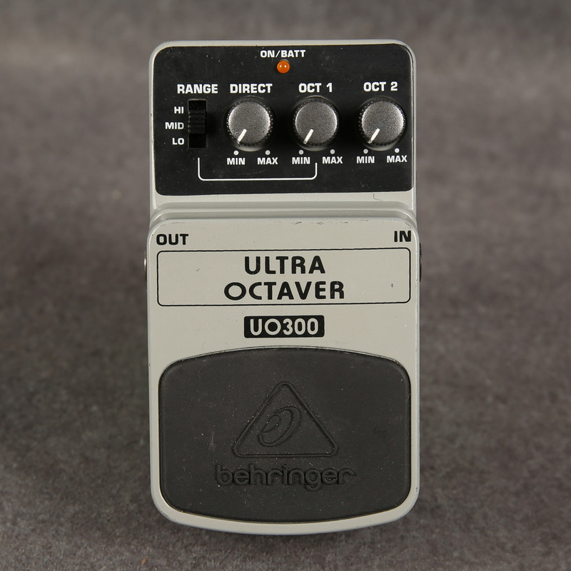 Behringer UO300 Ultra Octaver Stompbox - 2nd Hand