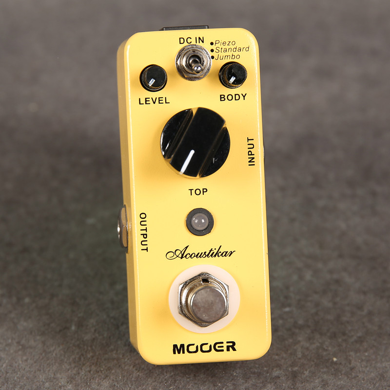 Mooer Acoustikar Acoustic Guitar Simulator Pedal - 2nd Hand