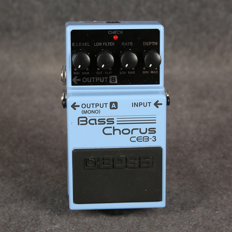 Boss Bass Chorus CEB-3 Pedal - 2nd Hand