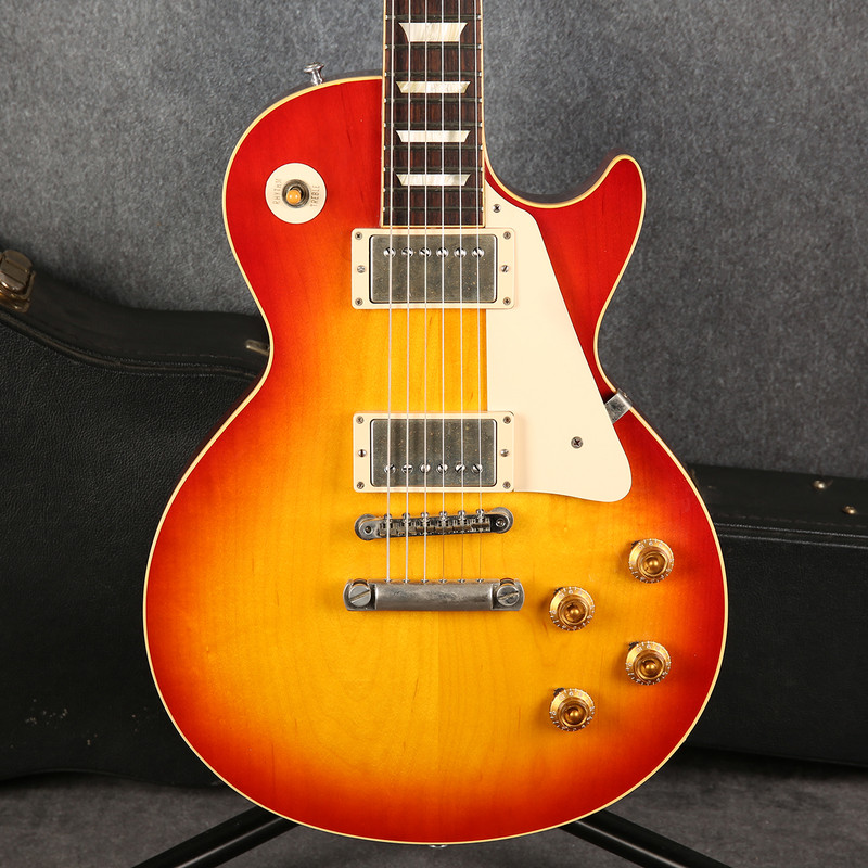 Gibson Custom Shop 58 Les Paul Standard Reissue - Washed Cherry Burst - 2nd Hand