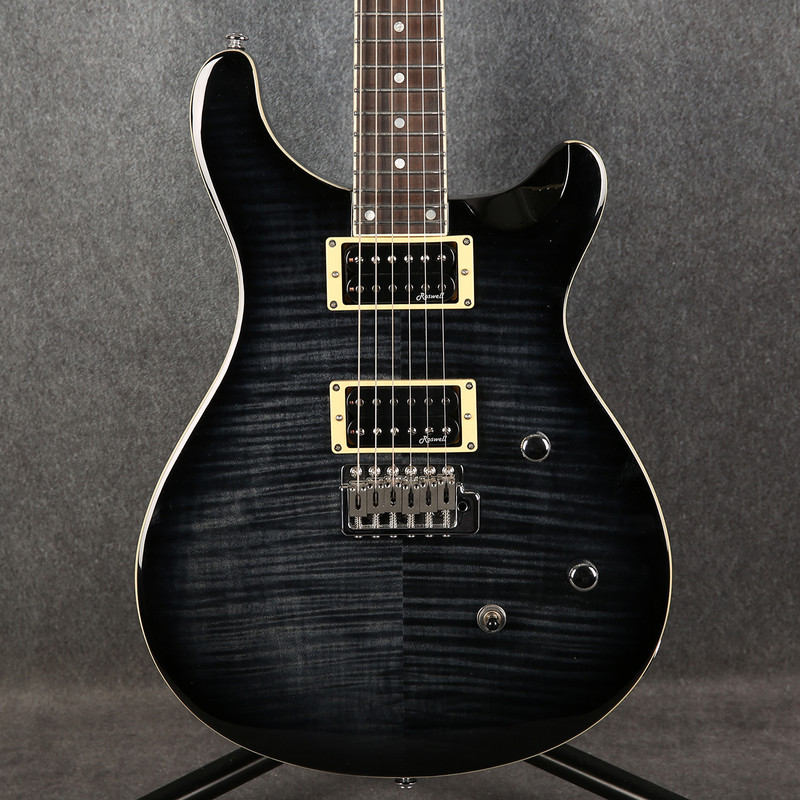 Harley Benton Deluxe Series CST-24T - Black Flame - 2nd Hand