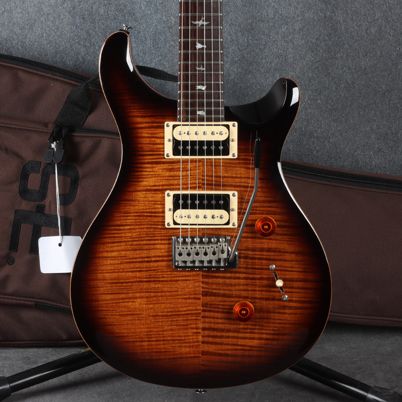 PRS SE Custom 24- Black Gold Burst - 2nd Hand