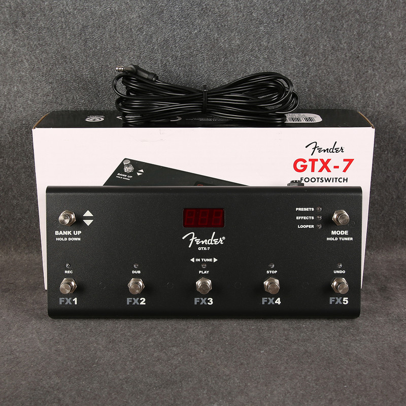 Fender GTX-7 Footswitch for Mustang Amps - 2nd Hand