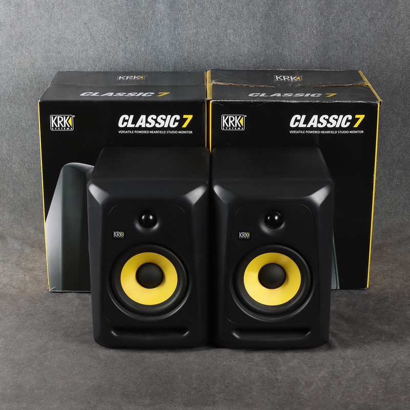 KRK Classic CL7G3 Studio Monitor Pair - 2nd Hand