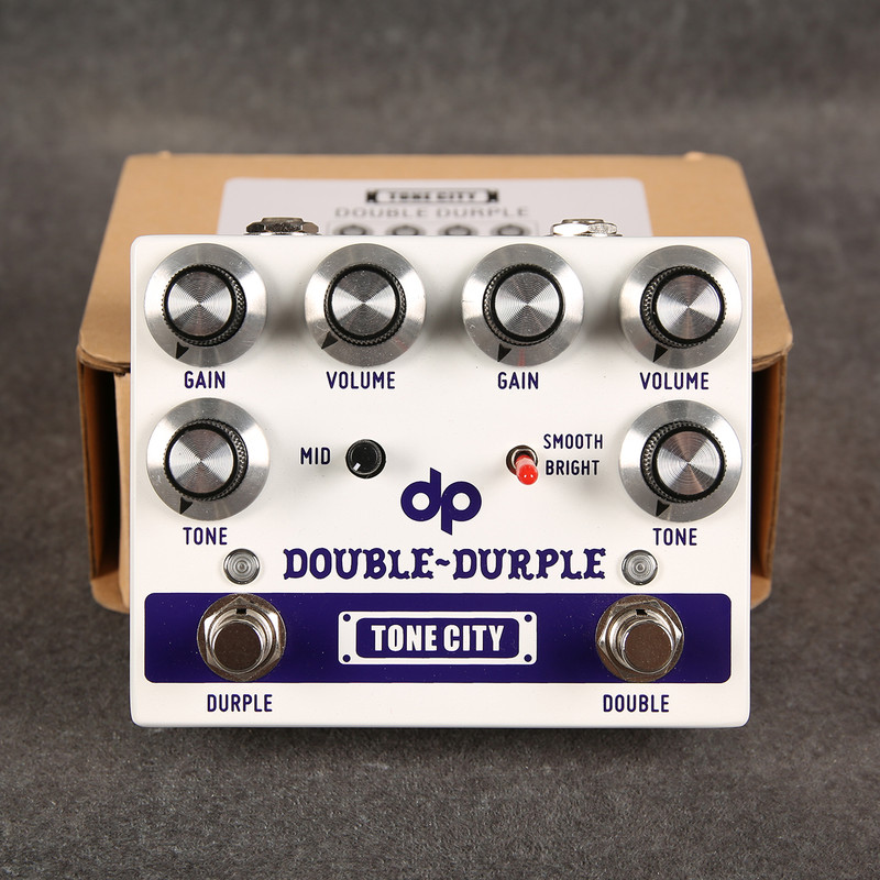 Tone City Double Durple Dual OD FX Pedal - 2nd Hand