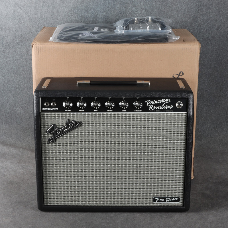 Fender Tonemaster Princeton Reverb Combo Amp - Footswitch - 2nd Hand
