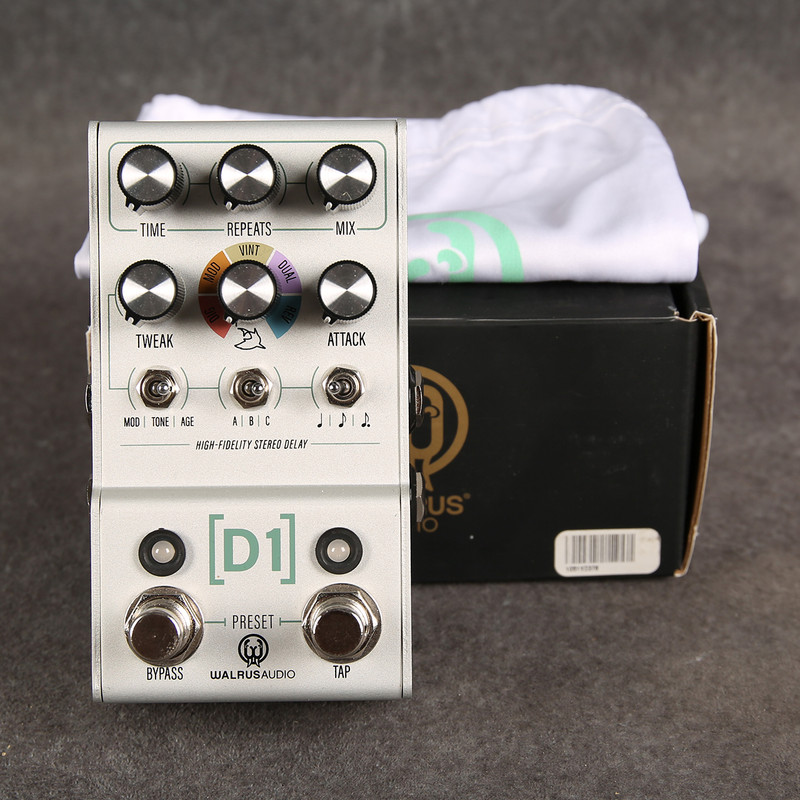 Walrus Audio D1 Delay - 2nd Hand