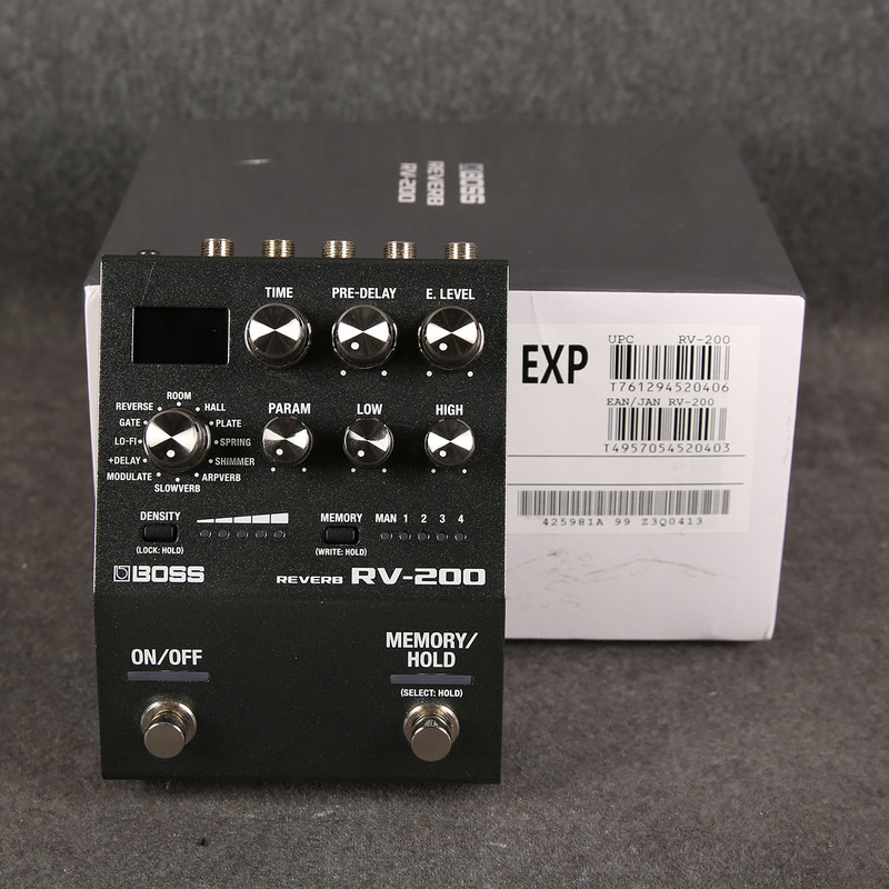 Boss RV-200 Reverb Pedal - 2nd Hand (164967)