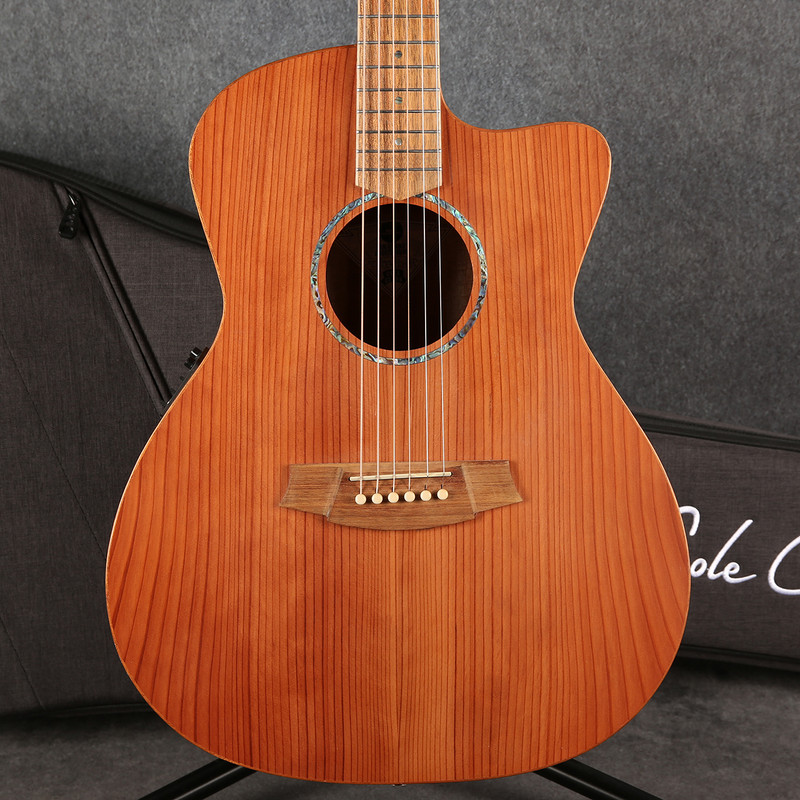 Cole Clark SAN1EC-RDM Studio Grand Auditorium - Natural - 2nd Hand