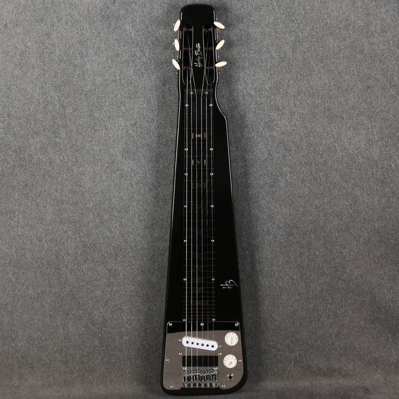 Harley Benton Vintage Series Slider II Lapsteel - Black - 2nd Hand