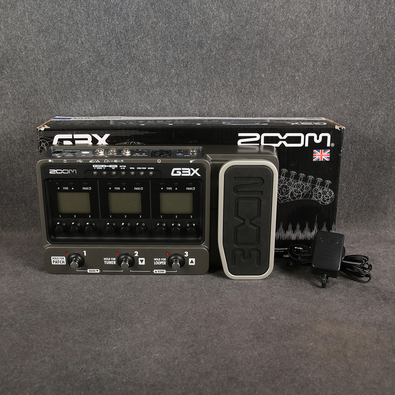 Zoom G3 Multi-Effects Processors - Shadows Presets - 2nd Hand