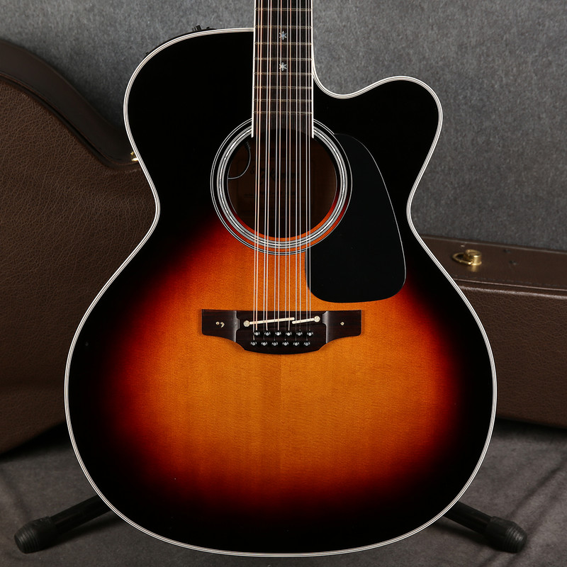 Takamine P6JC12-BCB 12-String Acoustic - Sunburst - 2nd Hand
