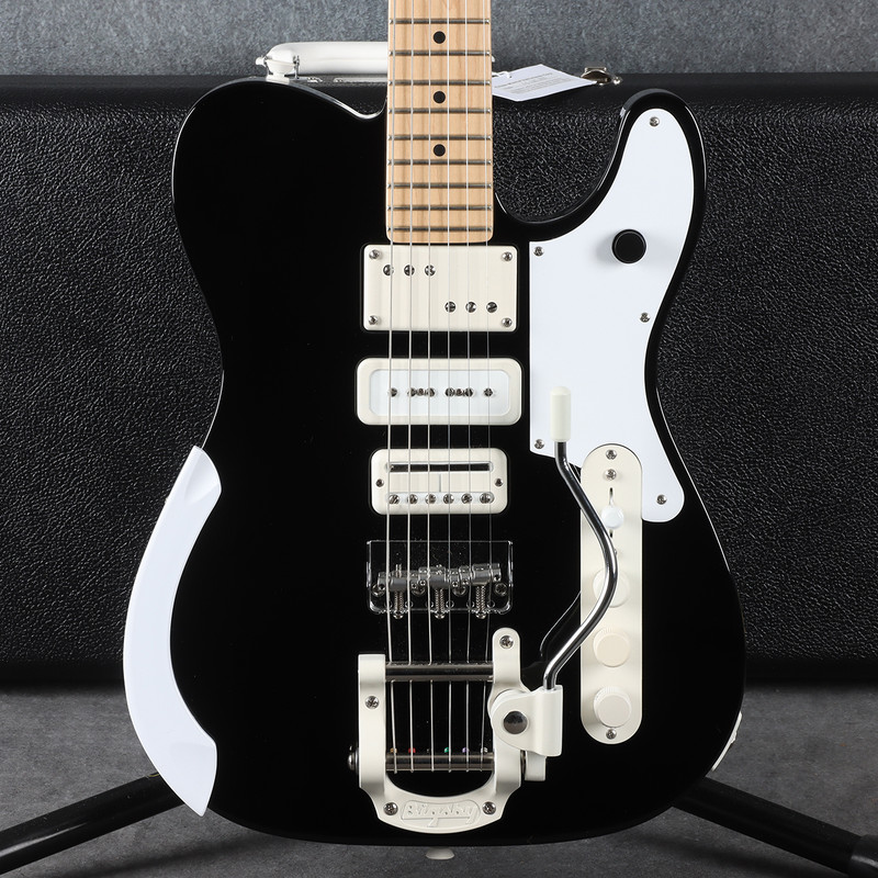 Fender Jack White Triplecaster Telecaster - Black - 2nd Hand