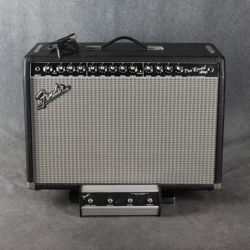 Fender Pro Reverb Combo Amp - Footswitch **COLLECTION ONLY** - 2nd Hand