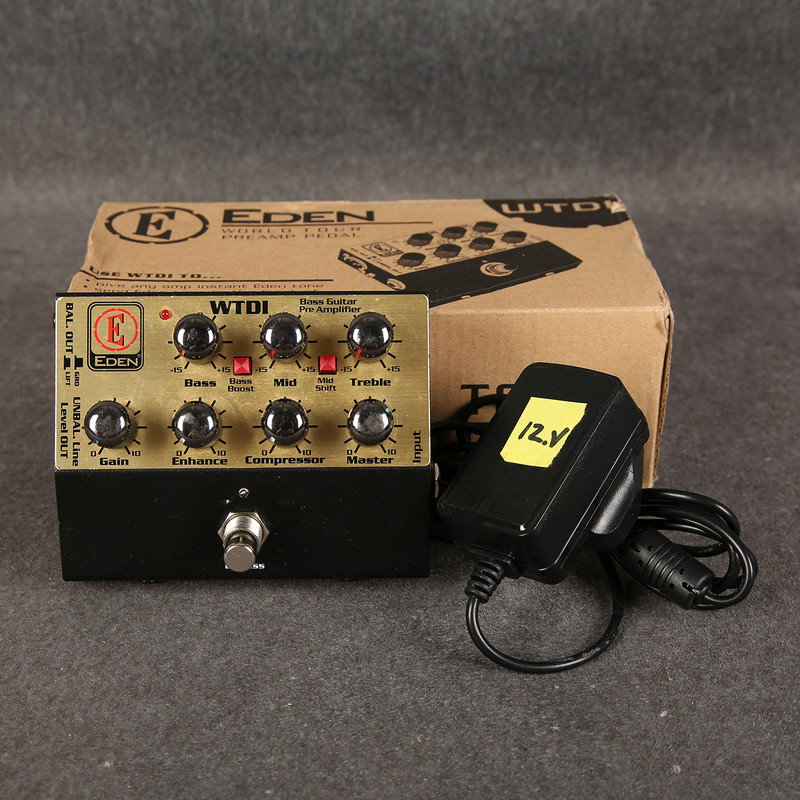 Eden World Tour Bass Pre Amp - 2nd Hand