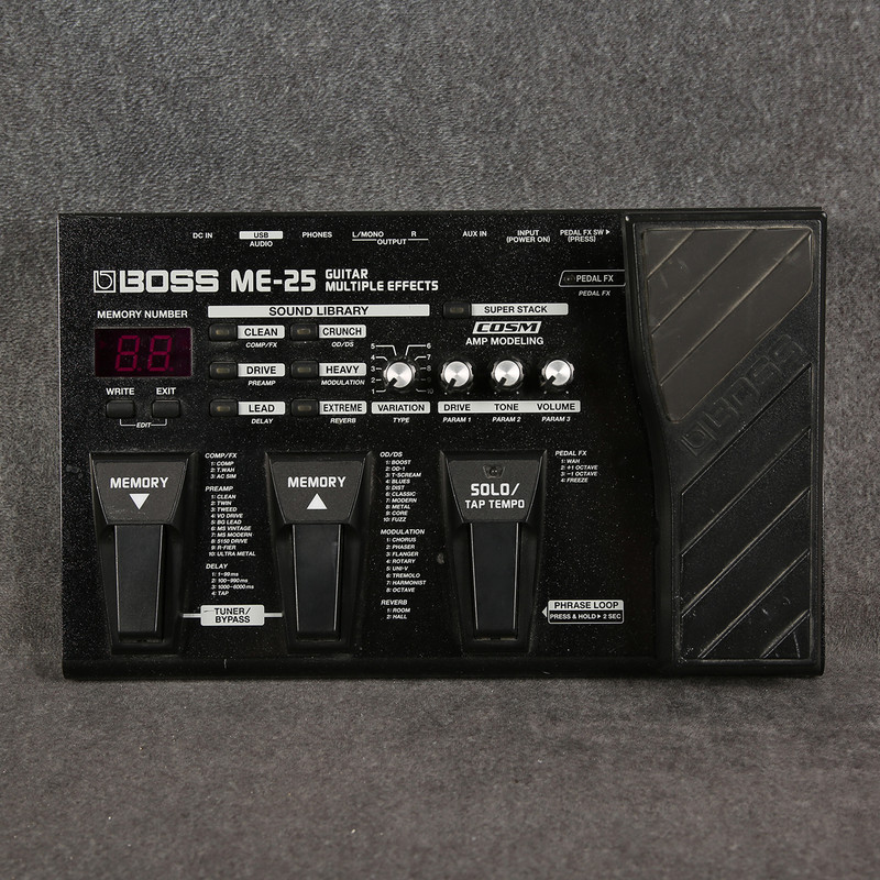 Boss ME-25 Guitar Effects Processor 2nd Hand | Rich Tone Music
