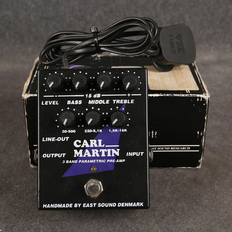 Carl Martin Parametric Preamp 2nd Hand | Rich Tone Music