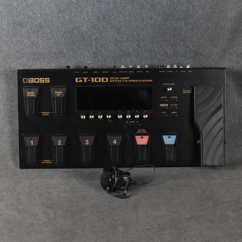 Boss GT-100 Multi-FX Processor - 2nd Hand