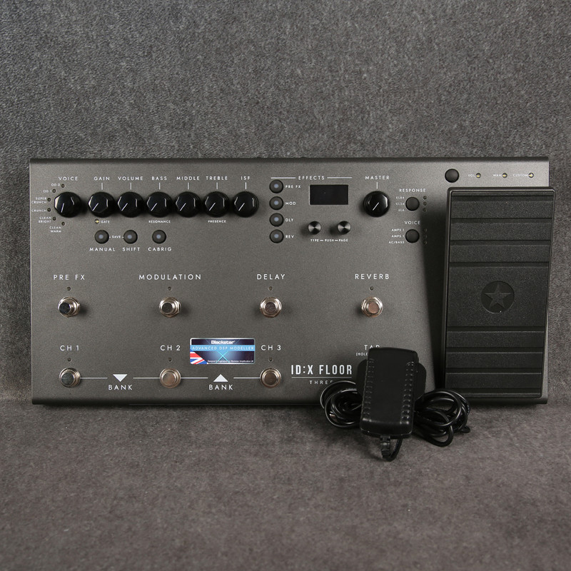 Blackstar ID:X Floor Three Amp Modeller & Multi-FX Pedal - 2nd Hand