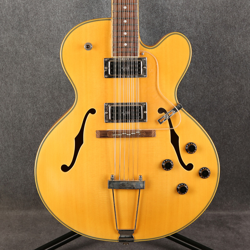 Alden Dorchester-12 12 String Semi Hollow Body - Natural - 2nd Hand