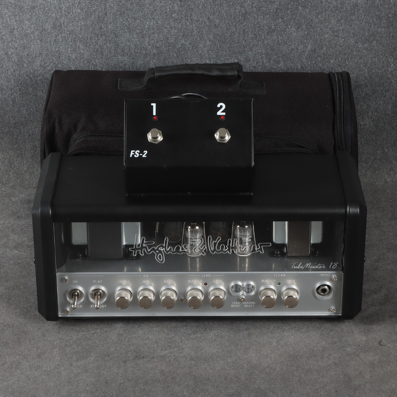 Hughes & Kettner TubeMeister 18 Amp Head - Footswitch - 2nd Hand