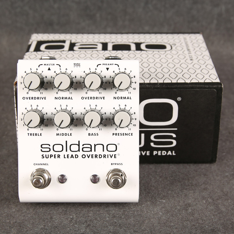 Soldano SLO Plus Overdrive Pedal - 2nd Hand