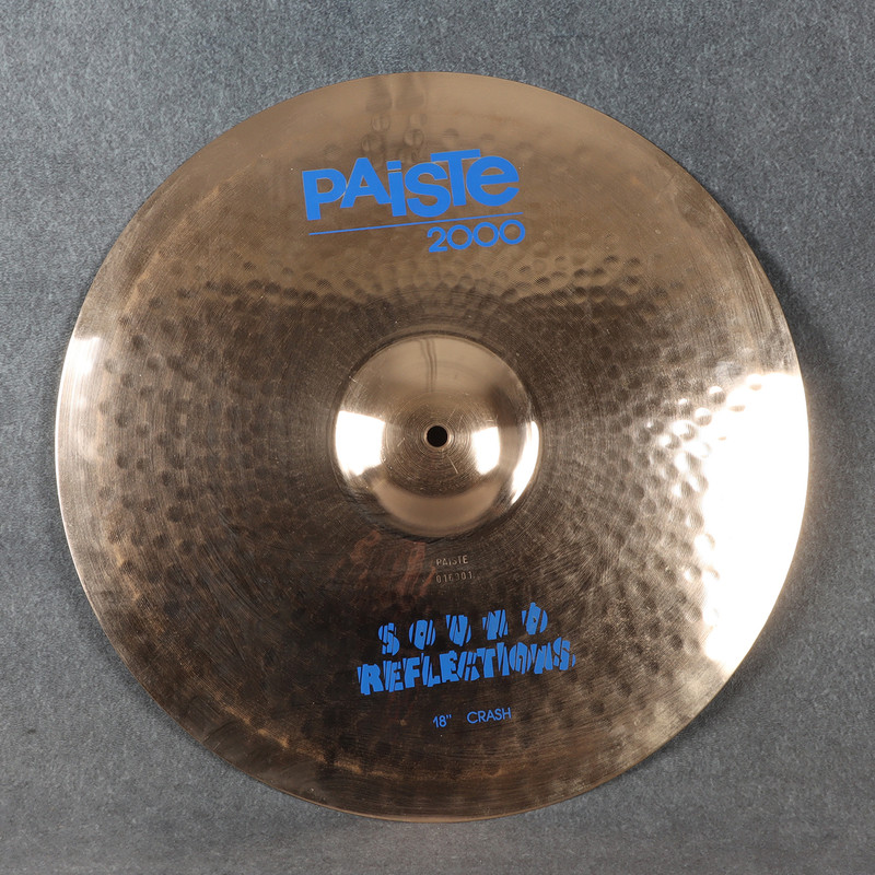 Paiste 2000 Sound Reflections 18 Inch Crash Cymbal - 2nd Hand