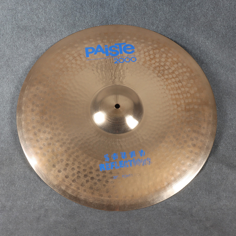 Paiste 2000 Sound Reflections 20 Inch Power Ride Cymbal - 2nd Hand