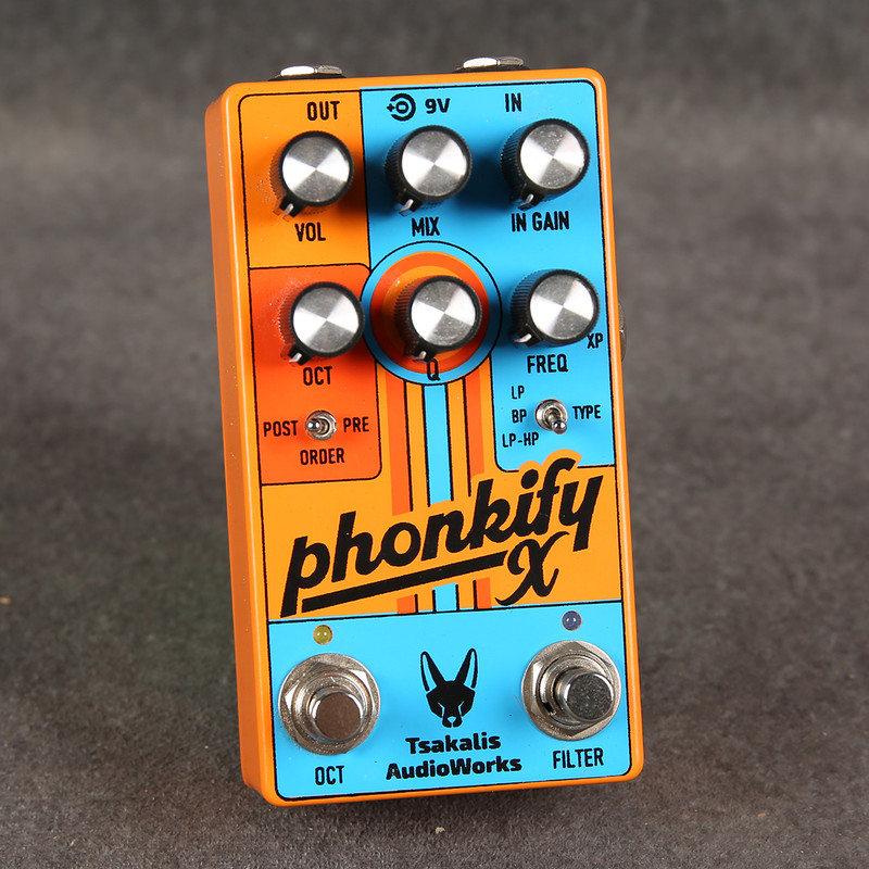 Tsakalis Audio Works Phonkify X Envelope Filter & Octave Pedal - 2nd Hand