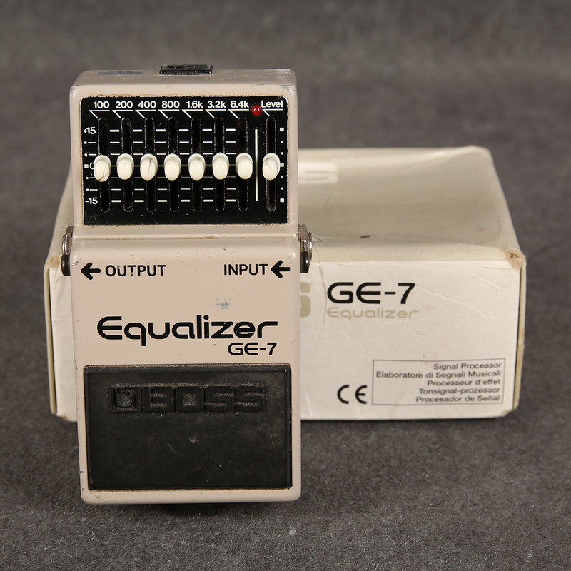 Boss Equalizer GE7 - 2nd Hand