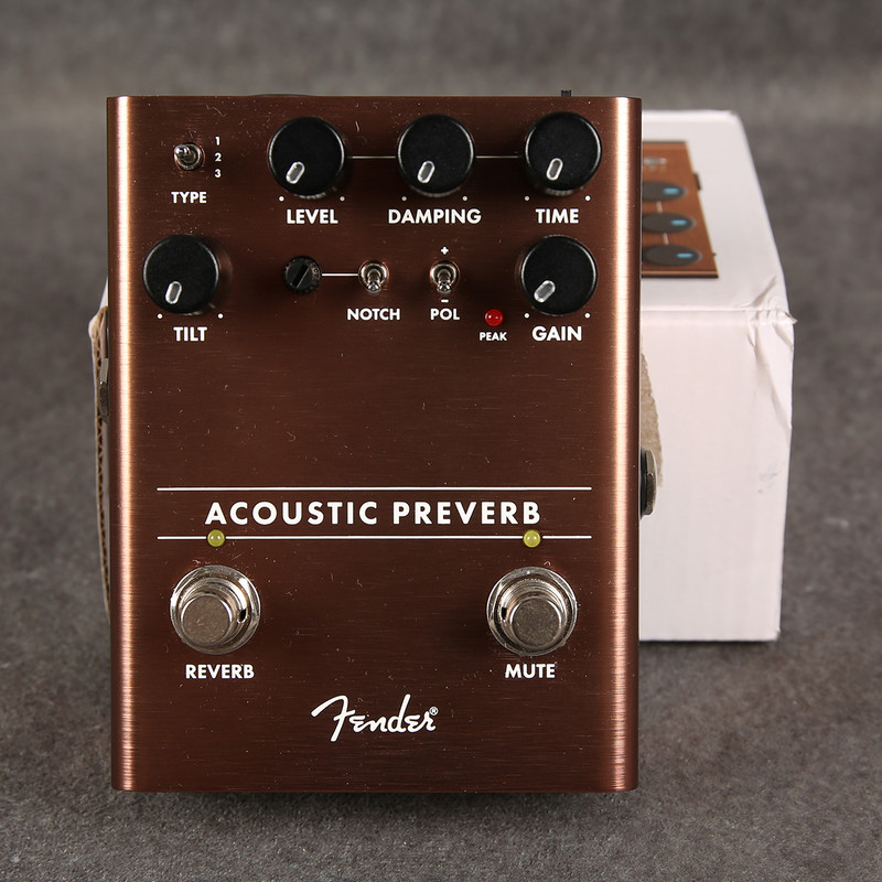 Fender Preverb Acoustic Reverb - 2nd Hand