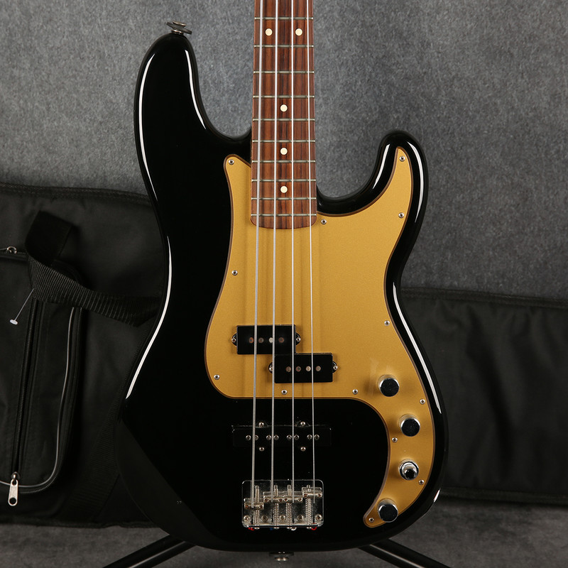 Fender Deluxe Active Precision Bass Special - Black - 2nd Hand
