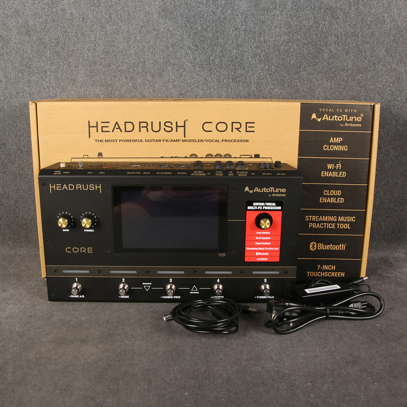 HeadRush Core Guitar FX Amp Modeler and Vocal Processor - 2nd Hand